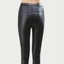 Hot Sell Sexy Women Faux Leather Gothic Punk Leggings New Lace Trousers Pan