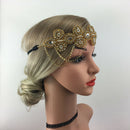 2x Tassel 20s Crystal Rhinestone Fascinator Headpiece Headband Bridal