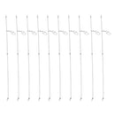 20Pcs Stainless Steel Anti  Booms Snap Carp Sea Coarse Boat Fishing