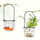 Hanging Flower Plant Vase Pumpkin Candle Holder Terrarium Home Wedding Decor