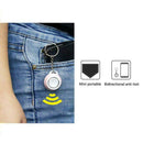 Mini 2 in 1 Self Timer Tracker Smart Finder Anti Lost Alarm with Key Chain