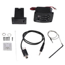 1 Set 3 Band Eq Equalizer Preamp Pickup Piezo Amplifier Aeq-200t Black For