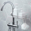 Adjustable Stainless Steel Sink Storage Hanging Basket F0L6 Faucet Shelf-Sp C8M3
