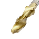 6x Hex Shank Titanium Plated HSS Hand Screw Thread Metric Tap Drill Bits M3-M10