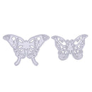 2 X Metal Butterfly Cutting Dies Stencils for DIY Scrapbooking Photo Albu