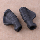Bike Grips Rubber Mountain Bicycle MTB BMX Handlebar Ergonomic Cycling 130mm(L)