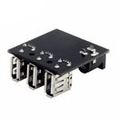 DC-DC 9V/12V To 5V 8A Step Down Power Charger Bank Board 3 Usb Mini Chargin S7O9