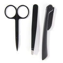 3x Professional Stainless Steel Eyebrow Cutter Eyebrow Scissors Eyebrow Knif BX