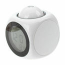 Digital LCD Voice Talking LED Projection Alarm Clock Temp Station R5R9