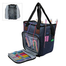 Knitting Bag Portable Yarn Tote Storage Bag for Wool Crochet Hooks Knitting E6Q7