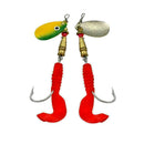 10.5CM Fishing Bait Lure Hook Spoon Jigging Spinner Accessories 7.3g Nice W H0Q3