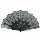 Womens Lace Fabric Silk Folding Spanish Flamenco Dance H8O2 Fancy Fans Dres T6Z5
