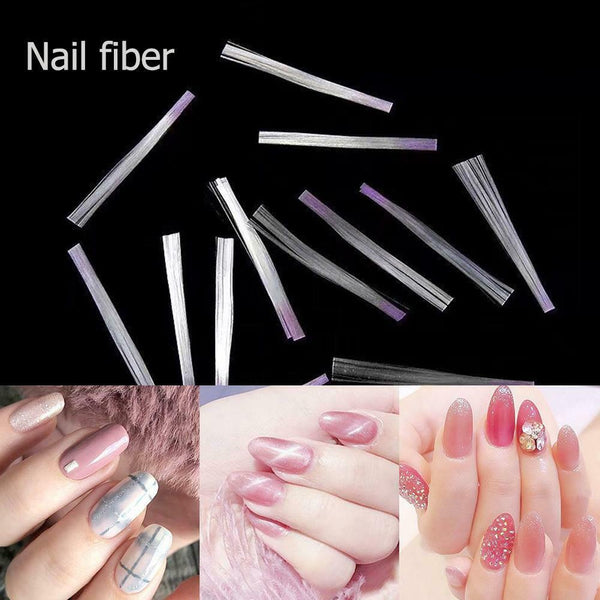10pcs/set Fiberglass Fibernails for Nail Extension Acrylic False Nails Tips A#S