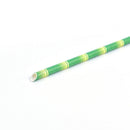 25pcs Green Bamboo Paper Straws Birthday Wedding Decorative Party Supplies New