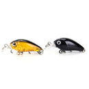 9X/set fishing lure hard bait pesca crazy wobbler swimbait crankbaits 4.5cm/4g M