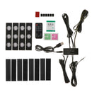 Car Interior Atmosphere Light LED USB Remote Ambient Lamp Floor RGB