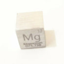 High Purity 99.99% Pure Magnesium Mg Carved Element Periodic Table 10 mm Cube