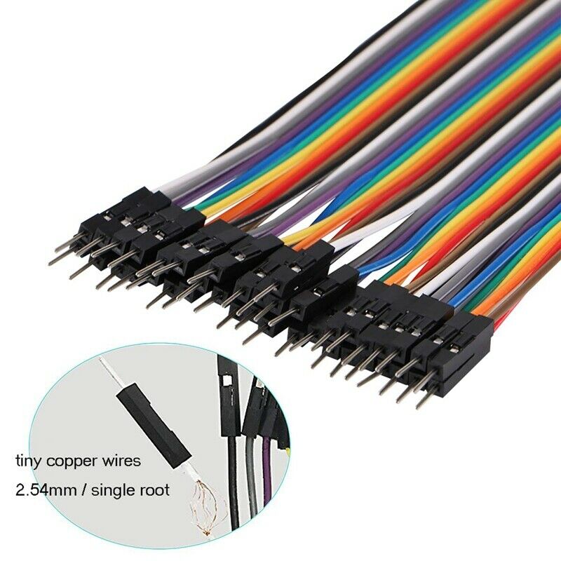 SG90 Mini Servo Motor 9G Servo with 120Pcs Multicolored Dupont Wire 40Pin M W4J2