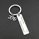 2019 Graduation Keychain And so the Adventure Begins Pendant DIY Key chain  OZ