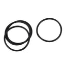 Mechanical Black Rubber Oil Seal O Ring Gasket 25 x 22 x 1.5mm 20 Pcs X9H5