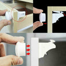 1Set Invisible Child Safety Magnetic Lock Baby Pet Door Cupboard Drawer Pro H9U9