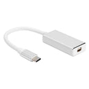 Type C to Mini Display Port Adapter USB3.1 USB C to Mini DP Converter Cable