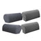 4Pcs Two Grey Anti-slip Couch Sofa Armrest Covers Slipcovers Protector