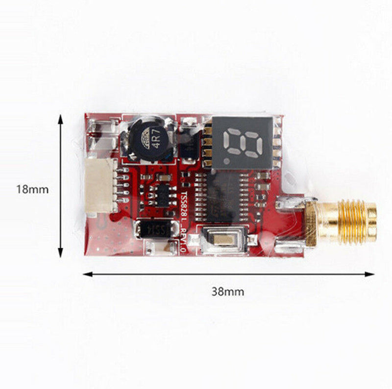 Wireless Transmitter AV Module TS5828L FPV Mini 5.8G 600mW 40CH Digital Display