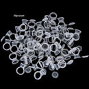 50X Pigment Tattoo Ink Cup Ring Holder Permanent Microblading Eyebrow Makeup FT