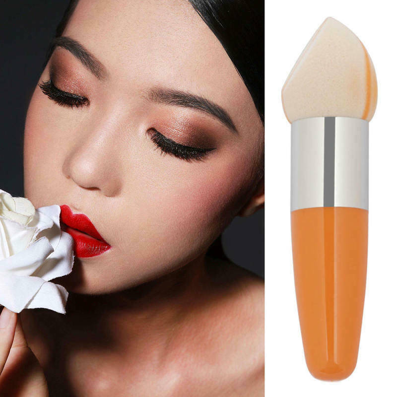 2 Makeup Cosmetic Blush Face Powder Stick Puff Personal Beauty Foundation Sponge