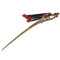 Wedding Retro Hair Clasp Hairpin Chinese Tassel Beads Slide Metal Hair Stick