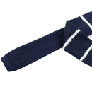 2pcs Men's Fashion Knit Knitted Ties Necktie Narrow Woven Flat End Neckties