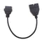 Car Error Fixing 12 Pin To 16 Pin OBD2 OBDII Scanner Cable Adapter For GM