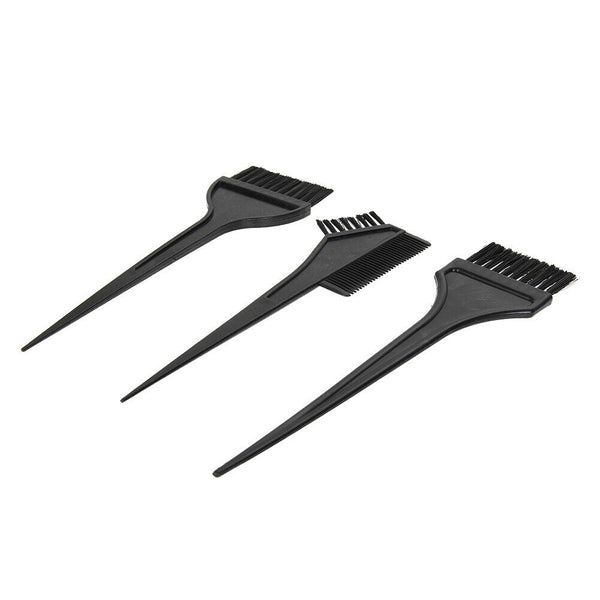 Hair Salon Bowl Brush Oreilles Two Sides Comb Set for DIY Hair Dyeing Perm A#S