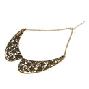 Necklace Classic Faux Collar Metal Neck for Woman 205x43mm