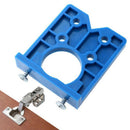 3X(Drill Bits Set for Hinge with Concealed Hinge Boring Jig 2Pcs Wood Cutte