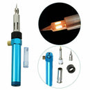 Cordless Soldering Iron Gun Gas Welding Pen Burner Butane Blow Torch Tool Mini