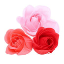 18Pcs Creative Gradient simulation rose Soap flower Red