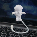 USB LED Night Lamp Astronaut Walkman Adjustable Desk Light for Home Bedroom