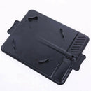 Korean Style Rice Stone Aluminum Baking Tray Square Barbecue Grill Dish Por