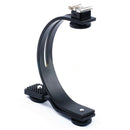 C-Shape Bracket for Flash LED Video Light DC DSLR SLR Camera Mini Camcorder