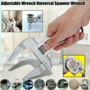 16-68mm Adjustable Wrench Large Opening Bathroom Spanner Wrench Tool Equipm Z8T5