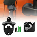 Rear License Plate Delete Body-mounted Bottle Opener for Jeep Wrangler JK
