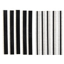 5 PCS Pack 40 Pin 2.54mm Single Row Straight Male + Female Pin Header Strip
