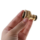 4/6 Brass Hose Tap Connector Washing Machine Garden Irrigation Watering Fittings