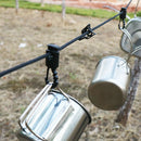 Non Slip Travel Clothesline Portable Tent Accessory Retractable Outdoor Camping