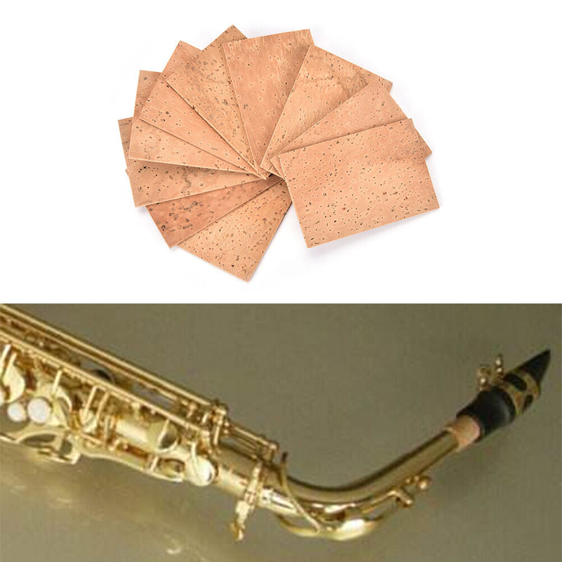 10Pcs Saxophone Corks Soprano/Tenor/Alto Neck Cork Saxophone Parts Accessory LJ