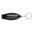 4 In 1 Outdoor Survival Whistle Compass Magnifying Thermometer & Keychain E3C