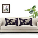 black + linen color World Covers Cushion Covers S9D7