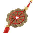 Qing Dynasty Red Chinese Knot Luck Coins Wealth Home Decor Ornament style 10